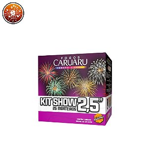 KIT SHOW 2,5” – 25 MORTEIROS