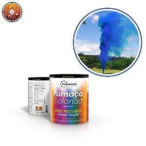 FUMAÇA SOLO COLORIDA 75MM - UNIDADE