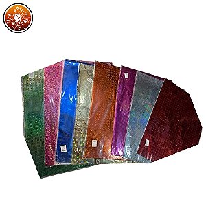 FOLHAS LAMINADAS 50*70 DESENHADA - 100 UNIDADES