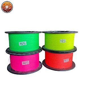 ULTRA FIO 4.5 ENGOMADA FLUORESCENTE  - 6MIL JARDAS