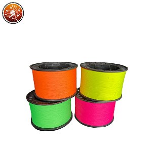 ULTRA FIO 4 ENGOMADA FLUORESCENTE - 6MIL JARDAS
