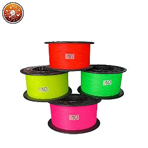 ULTRA FIO 10 ENGOMADA FLUORESCENTE - 12MIL JARDAS