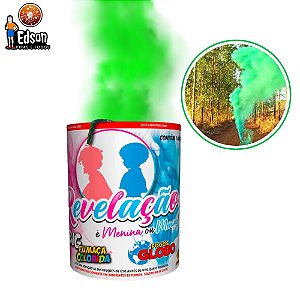 FUMAÇA SOLO REVELAÇÃO  - VERDE