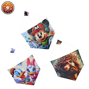 PIPA BICÃO DE CELEFONE 70CM - 10 UNIDADES