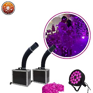 KIT MAQUINA DE PAPEL PICADO + PAR DE LEEDS