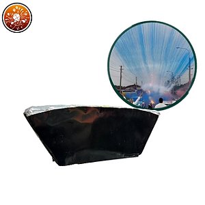 TORTA DE FUMAÇA EM LEQUE