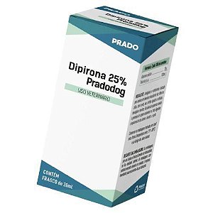 Pradodog 20 mL Dipirona 25% - Prado