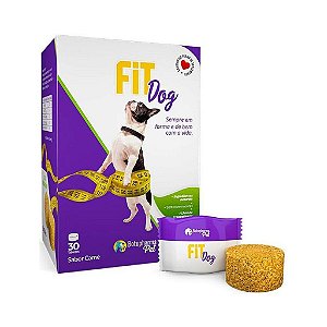 Fit Dog 210 Gr C/ 30 Tabletes - Botupharma - Pet Line
