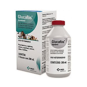 Glucafós Injetável 200 mL - MSD