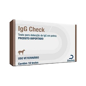 IgG Check Potros 1 Unidade - Dechra