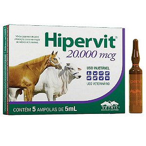 Hipervit 20.000 Mcg 5 mL - Vetnil