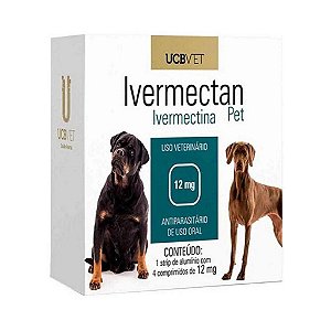 Ivermectan 12 Mg 20 Comprimidos - UCBVet