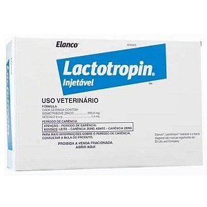 Lactotropin Injetável 500 Mg Com 100 Seringas - Agener União
