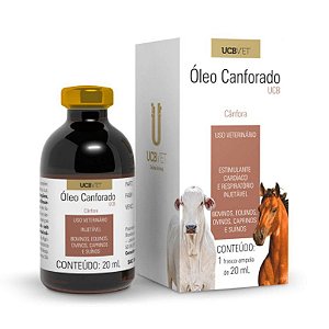 Óleo Canforado 20 mL - UCBVet