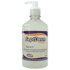 SeptDerm Triclosan Bacterecida E Antisséptico 500 mL - Prolink
