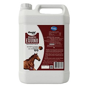 Shampoo Equino Todos Tipos De Pelos Herbal 5 Lts - Genial Pet