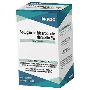 Solução Bicarbonato De Sódio 6% 500 mL - Prado