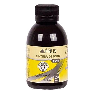 Tintura De Iodo 10% 100 mL - Pinus