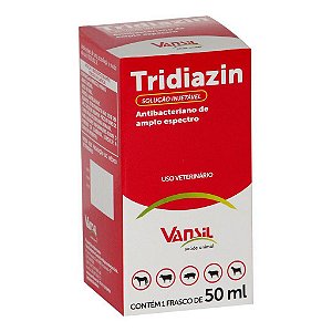 Tridiazin Injetável 50 mL - Vansil