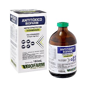 Antitoxico Injetável 100 mL - Biofarm