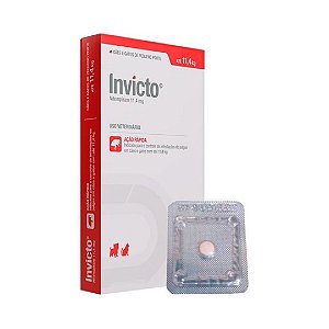 Invicto Antipulgas Cães E Gatos 11,4 Mg - Dechra