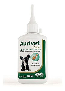 Aurivet Clean 120 mL - Vetnil