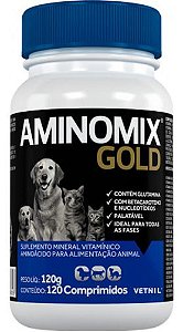 Aminomix Gold 120 Comprimidos - Vetnil