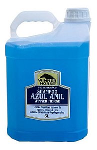 Shampoo Azul Anil 5 Lts - Winner Horse