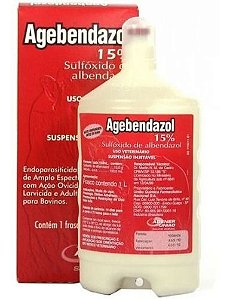 Agebendazol 15% Injetável 500 mL - Agener União