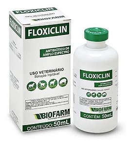 Floxiclin Injetável 50 mL - Biofarm