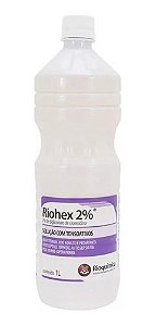 Riohex 2% Solução Com Tensoativos 1 Lt - Rioquímica