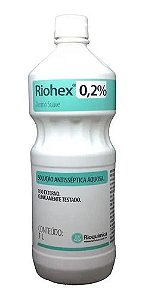 Riohex 0,2% Solução Antisséptica Aquosa 1 Lt - Rioquímica