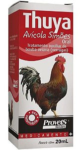 Thuya Avícola 20 mL - Provets