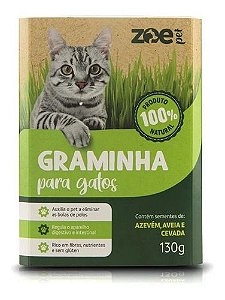 Graminha Para Gatos 130 Gr - Zoe Pet