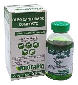 Óleo Canforado Composto 10 mL - Biofarm