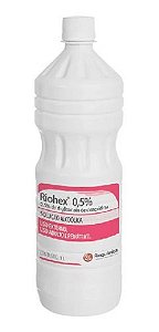 Riohex 0,5% Solução Alcoólica 1 Lt - Rioquímica