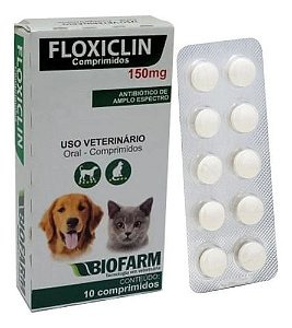 Floxiclin 150 Mg 10 Comprimidos - Biofarm