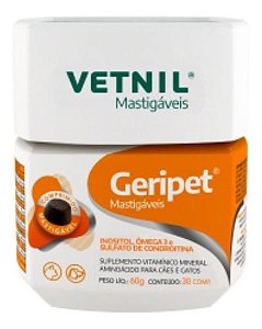 Geripet Mastigáveis 30 Comprimidos - Vetnil