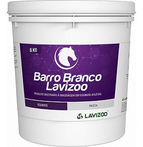 Barro Branco 6 Kg - Lavizoo