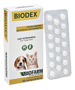 Biodex Com 20 Comprimidos - Biofarm