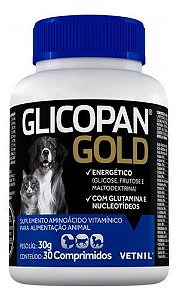 Glicopan Gold 30 Comprimidos - Vetnil