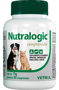 Nutralogic Com 60 Comprimidos - Vetnil