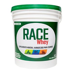 Race Whey Pó 12 Kg Ganho de Massa Para Equinos - Repamix