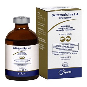 Oxitetraciclina 20% LA 50 mL - Syntec