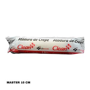 Atadura Crepom Master 10 cm X 1,8 mt Com 12 Unidades - Clean