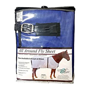 Capa Protetora Para Equinos Azul Tamanho 84" - Horse Sense
