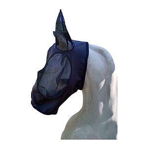 Máscara Contra Moscas Em Lycra Preta - Boots Horse