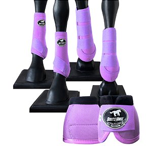 Kit Color Completo Boleteira + Cloche Lilás - Boots Horse