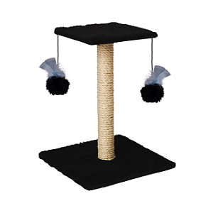Arranhador e Brinquedo para Gatos Duo Square Cat