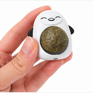Pinguinzinho com Catnip Brinquedo para Gatos Erva do gato